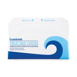Boardwalk® Premium Half-Fold Toilet Seat Covers, 14.17 x 16.73, White, 250 Covers/Sleeve, 20 Sleeves/Carton (BWKK5000B) Carton of 5000