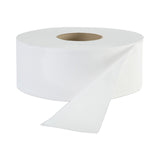 Boardwalk® JRT Jr. Bath Tissue, Jumbo, Septic Safe, 1-Ply, White, 3.3" x 2,000 ft, 12/Carton (BWK6101) Case of 12