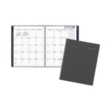 AT-A-GLANCE® DayMinder Academic Monthly Desktop Planner, Twin-Wire Binding, 11 x 8.5, Charcoal Cover, 12-Month (July to June): 2025-2026 (AAGAYC47045) Each