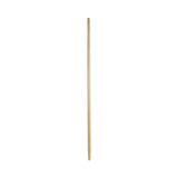 Boardwalk® Tapered End Broom Handle, Lacquered Pine, 1.13" dia x 60", Natural (BWK125) Each
