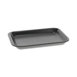 Pactiv Evergreen Supermarket Tray, #2, 8.2 x 5.7 x 0.91, Black, Foam, 500/Carton (PCT0TFB00200000) Case of 500