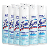 Professional LYSOL® Brand Disinfectant Spray, Crisp Linen, 19 oz Aerosol Spray, 12/Carton (RAC74828CT) Case of 12