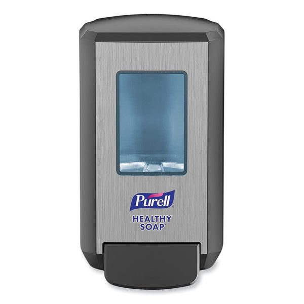 PURELL® CS4 Soap Push-Style Dispenser, 1,250 mL, 4.88 x 8.8 x 11.38, Graphite (GOJ513401)