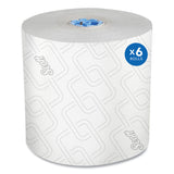 Scott® Pro Hard Roll Paper Towels with Elevated Scott Design for Scott Pro Dispenser, Blue Core Only, 1-Ply, 1,150 ft, 6 Rolls/CT (KCC25702) Case of 6