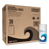 Boardwalk® Kitchen Roll Towel, 2-Ply, 11 x 9, White, 85 Sheets/Roll, 30 Rolls/Carton (BWK6272) Case of 30