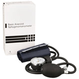 BASIC Aneroid Sphygmomanometer Unit Small Adult Cuff Nylon Cuff 12 - 17 cm Pocket Aneroid (363778_EA) 1/EA