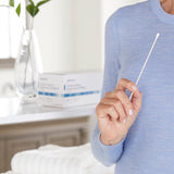 McKesson Swabstick Cotton Tip Wood Shaft 6 Inch Sterile 1 per Pack (999736_BX) 100/BX