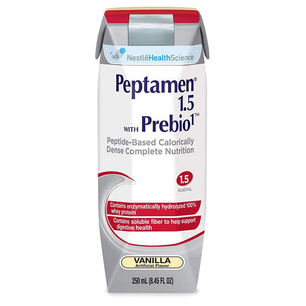 Peptamen® 1.5 with Prebio 1™ Oral Supplement Vanilla Flavor Liquid 250 mL Carton (810944_CS) 24/CS
