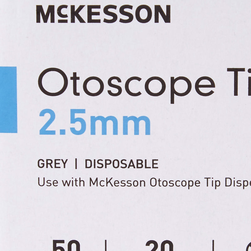 McKesson Ear Speculum Tip Child Size Plastic 2.5 mm Disposable (930088_BX) 1000/BX