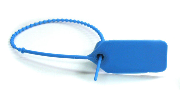 Pull-Tight Loks Tamper Evident Seal UnNumbered Blue Plastic 9 Inch (451166_PK) 100/PK