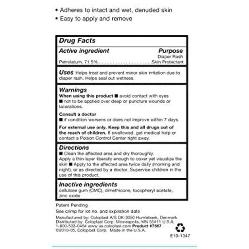 Critic-Aid® Clear Skin Protectant with CMC 2.5 oz. Tube Scented Ointment CHG Compatible (697306_CS) 12/CS