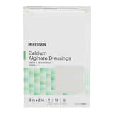 McKesson Alginate Dressing 2 X 2 Inch Square (883263_CS) 100/CS