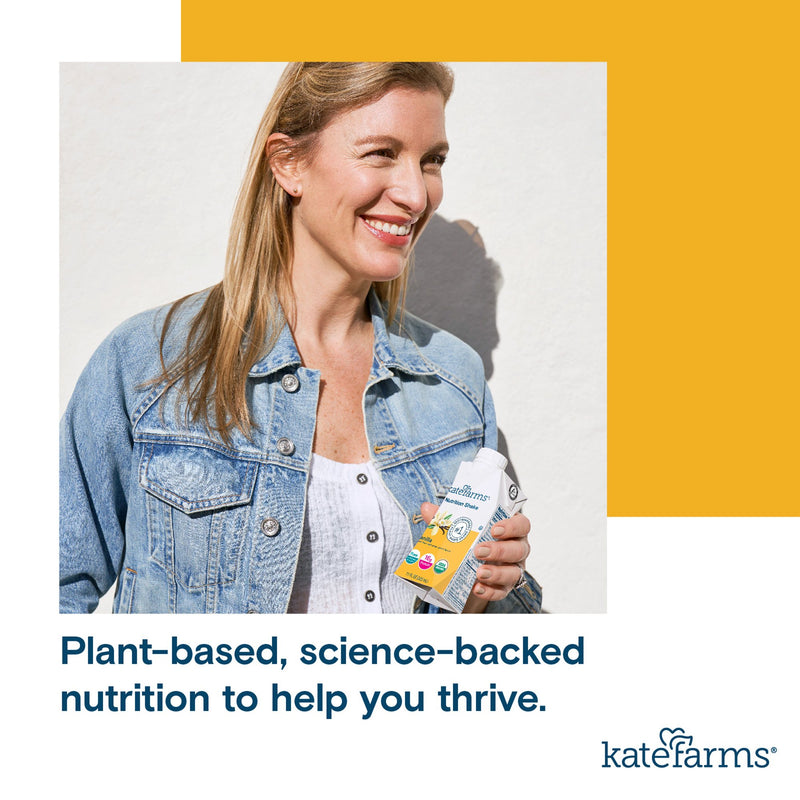 Kate Farms Nutrition Shake Oral Supplement Vanilla Flavor Liquid 11 oz. Carton (1170426_EA) 1/EA
