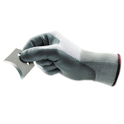 Ansell 11-644 Polyurethane Palm Coated Gloves, Size 12, White/Grey (012-11-644-12) 12 PR / DZ