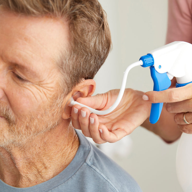 McKesson Ear Wash System Disposable Tip Blue / White (1068695_CS) 10/CS