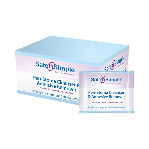 Safe n Simple™ Adhesive Remover Wipe 1 per Pack (977963_EA) 1/EA