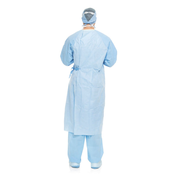 Aero Blue Surgical Gown with Towel X-Large / X-Long Blue Sterile AAMI Level 3 Disposable (938751_EA) 1/EA
