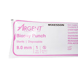 McKesson Argent™ Biopsy Punch Dermal 8 mm (1175178_CS) 100/CS