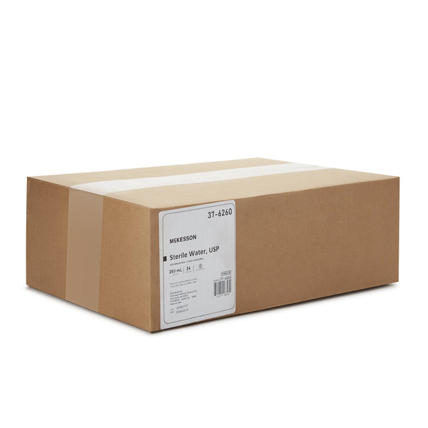 McKesson Irrigation Solution - OTC Sterile Water for Irrigation Not for Injection Bottle, Screw Top 250 mL (520119_EA) 1/EA
