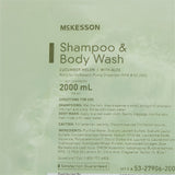 McKesson Shampoo and Body Wash 2,000 mL Dispenser Refill Bag Cucumber Melon Scent (468271_CS) 4/CS