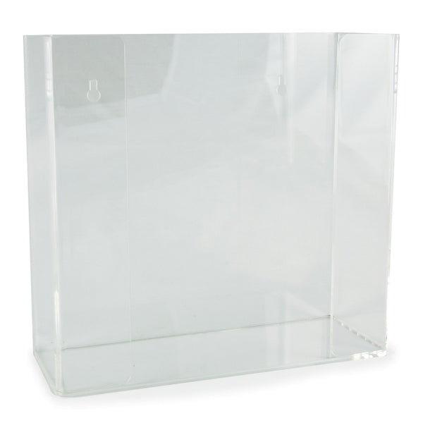 McKesson Glove Box Holder Horizontal Mounted 2-Box Capacity Clear 4-1/4 X 10 X 11 Inch Plastic (883763_EA) 1/EA