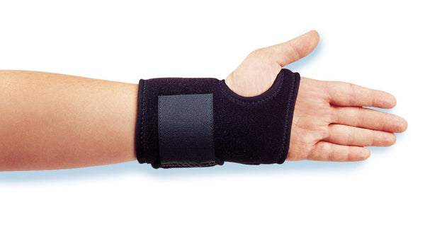Gel Wrist Wrap Wrist Brace Mineral Oil / Neoprene / OK Cloth Left Hand Black One Size Fits Most (670895_EA) 1/EA