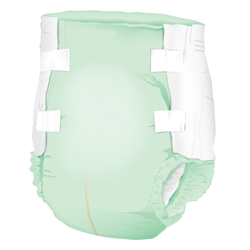 McKesson Ultra Unisex Adult Incontinence Brief 2X-Large Disposable Heavy Absorbency (742323_CS) 4/CS