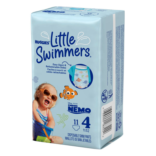 Huggies® Little Swimmers® Unisex Baby Swim Diaper Size 4 Disposable Heavy Absorbency (812721_CS) 88/CS