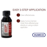 Humco™ First Aid Antibiotic Gentian Violet Topical Liquid 2 oz. Bottle (713309_EA) 1/EA