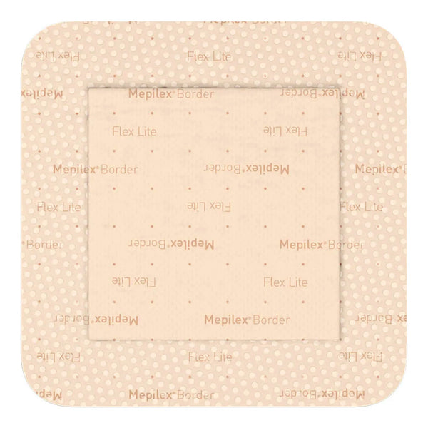 Mepilex® Border Flex Lite Thin Foam Dressing 3 X 3 Inch With Border Film Backing Silicone Adhesive Square Sterile (1195996_EA) 1/EA