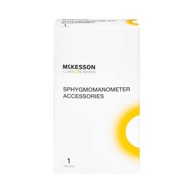 McKesson LUMEON™ Reusable Blood Pressure Cuff and Bulb 34 to 50 cm Arm Nylon Cuff Large Adult Cuff (803207_BX) 1/BX