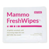 PDC® Freshwipes™ Mammography Cleansing Towelette Individual Packet Scented 50 Count (1087326_CS) 500/CS