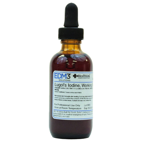 EDM 3 LLC Lugol's Iodine Stain 2 oz. (442653_EA) 1/EA