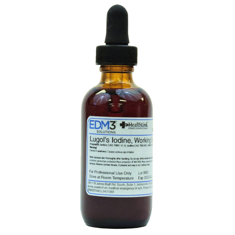 EDM 3 LLC Lugol's Iodine Stain 2 oz. (442653_EA) 1/EA