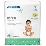 McKesson Unisex Baby Diaper Size 3 Disposable Heavy Absorbency (1144476_BG) 1/BG