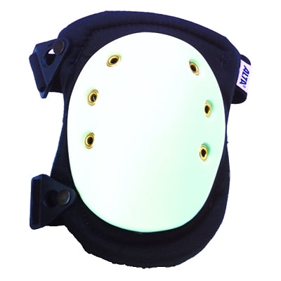 Alta AltaFlex Hard Cap Knee Pads, AltaLOK Easy On/Off, White/Black (039-50403) 1 Pair