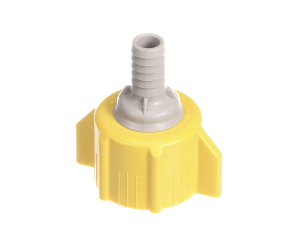 Lancer 82-2911/03 Bib Connector,Plstc,3/8,Yellow (LAN82-291103) Each