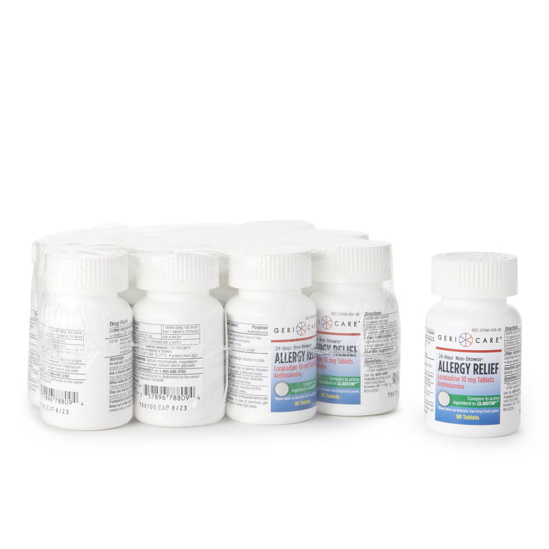 Geri-Care® Allergy Relief 10 mg Strength Tablet 90 per Bottle (689195_BT) 1/BT