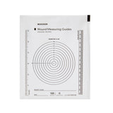 McKesson Wound Measuring Guide 5 X 7 Inch Clear Plastic NonSterile (580718_CS) 6000/CS