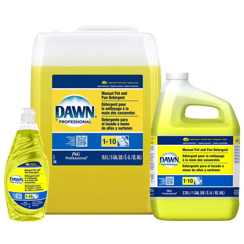 Dawn® Professional Dish Detergent 38 oz. Bottle Liquid Lemon Scent (860763_CS) 8/CS