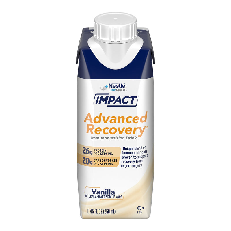 Impact Advanced Recovery® Oral Supplement Vanilla Flavor Liquid 8.45 oz. Reclosable Carton (1196661_EA) 1/EA