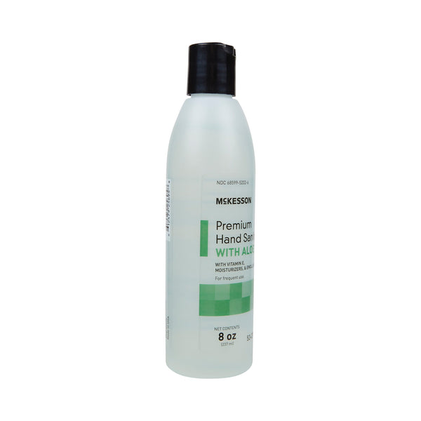 McKesson Premium Hand Sanitizer with Aloe 8 oz. Ethyl Alcohol Gel Bottle (1162514_CS) 48/CS