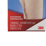 3M™ ACE™ Elastic Bandage 4 Inch X 5.3 Foot Single Hook and Loop Closure Tan NonSterile Standard Compression (500545_EA) 1/EA