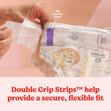 Huggies® Little Movers Unisex Baby Diaper Size 7 Disposable Moderate Absorbency (1254303_CS) 56/CS