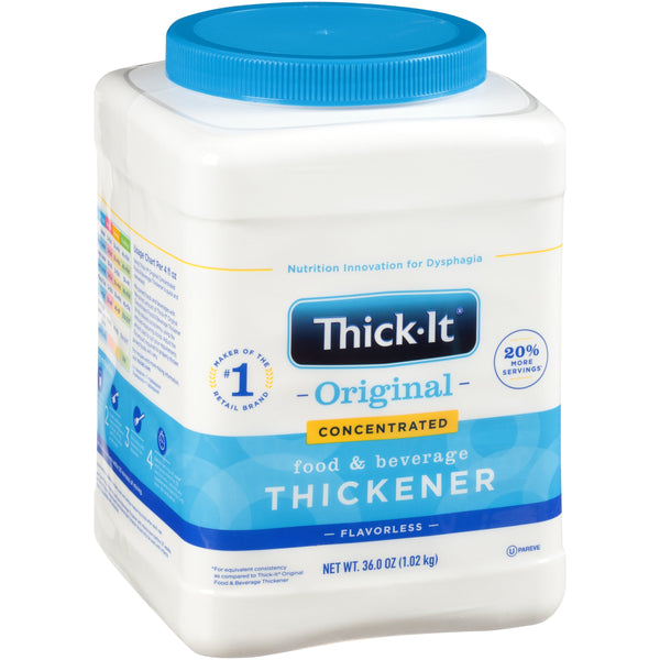 Thick-It® Original Concentrated Food and Beverage Thickener 36 oz. Canister Unflavored Powder IDDSI Level 0 Thin (811368_EA) 1/EA