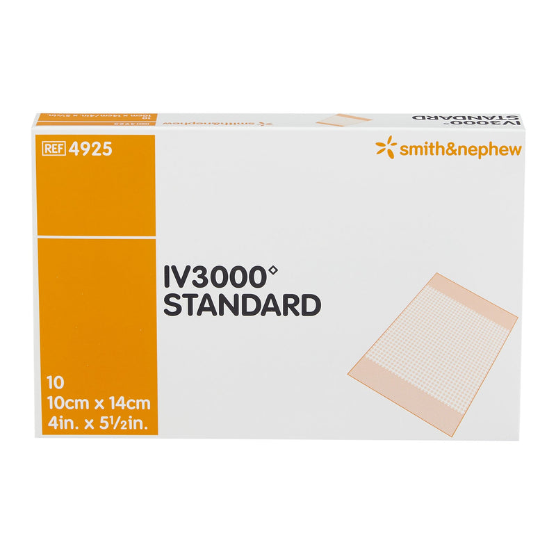 IV3000™ Catheter Securement Dressing Film 4 X 5 Inch Sterile (193313_BX) 10/BX