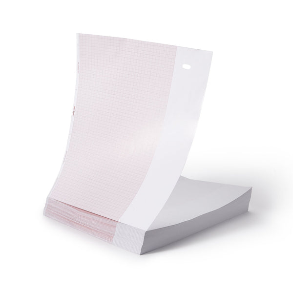 GE Recording Chart Paper Z-Fold Red Grid (285546_EA) 1/EA