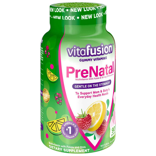 Church and Dwight Prenatal Vitamin Supplement Gummy 90 per Bottle Assorted Fruit Flavor (1125217_BT) 1/BT