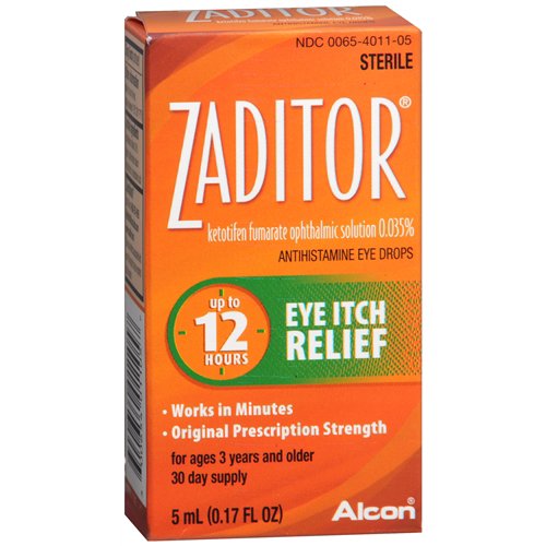 Zaditor® Allergy Eye Relief 0.17 oz. Eye Drops (846702_EA) 1/EA