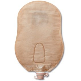 Premier™ Urostomy Pouch One-Piece System 9 Inch Length Convex, Pre-Cut 1-3/8 Inch Stoma Drainable (1048297_BX) 5/BX